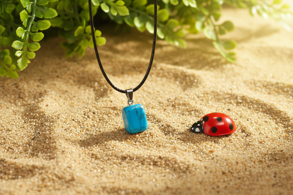 Pendant 8 - Turquoise blue