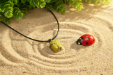 Pendant 9 - Yellow-green