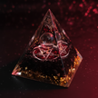 Pentagram Orgone Pyramid – Crimson Black