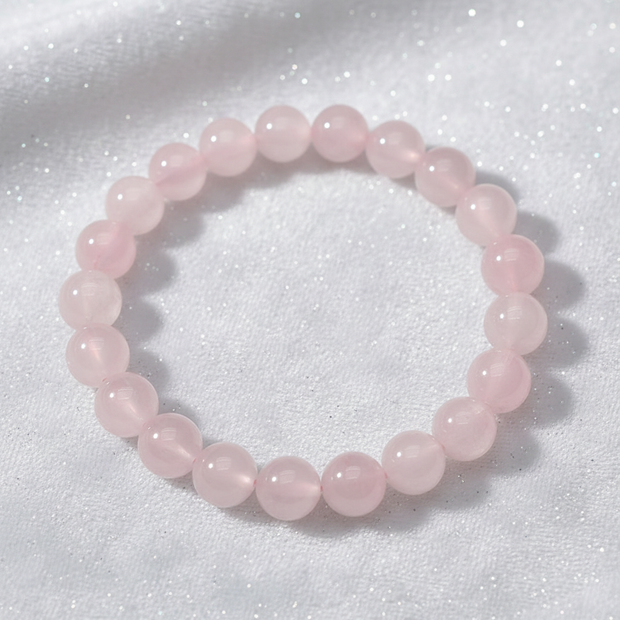 Pink Crystal Bracelet - Close-up