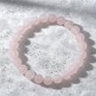 Pink Crystal Bracelet - Flat Lay