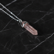 Pink Crystal Pendant Close-up