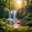 Pink Crystal Star Pendant