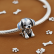 Puppy Charm — Caramel Velvet Bracelet
