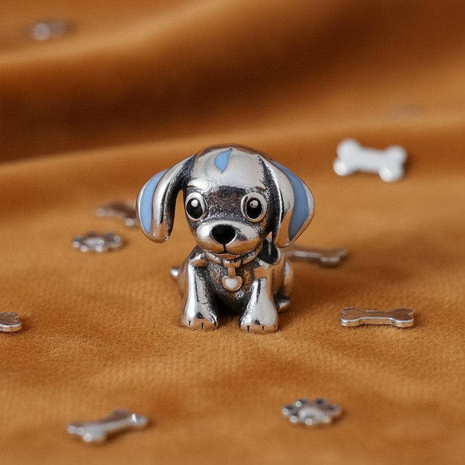 Puppy Charm — Caramel Velvet Hero