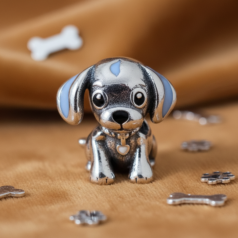Puppy Charm — Caramel Velvet Macro