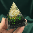 Quartz Tree Pyramid - Hand Hold Angle