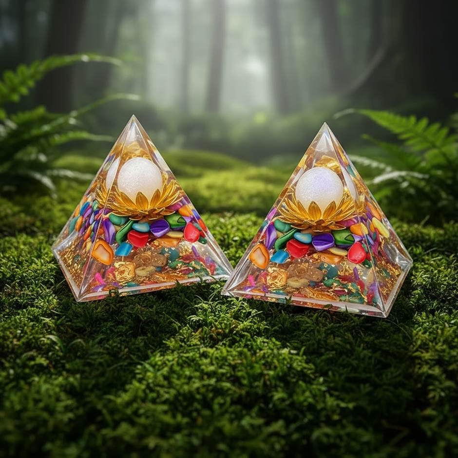 Rainbow Pyramid - Duo Moss