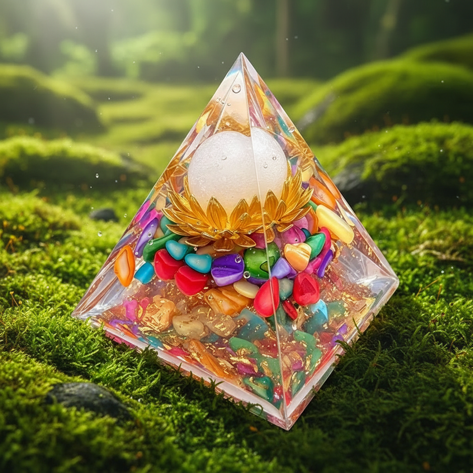 Rainbow Pyramid - Solo Moss
