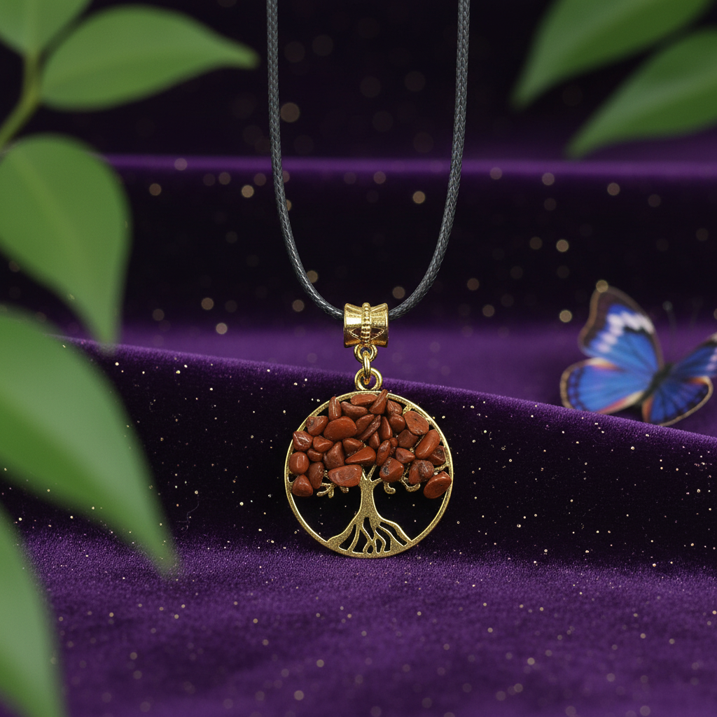 Red Jasper Tree of Life