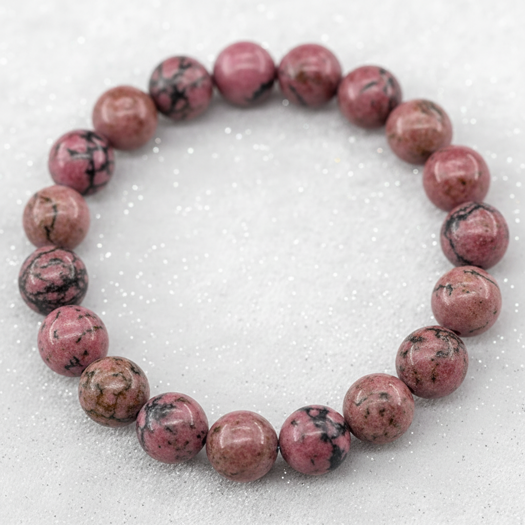 Rhodonite close-up
