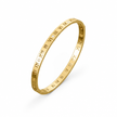 14ct Gold Titanium Roman Numeral Bracelet