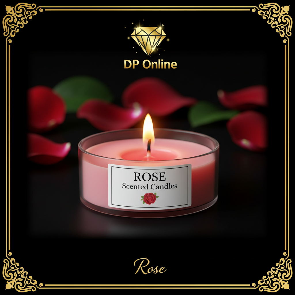 Rose Candle – DP Branding