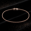 Rose Gold Curb Chain Bracelet – V2 Dust