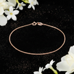 Rose Gold Curb Chain Bracelet – V3 Redo