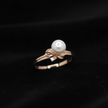 Rose Gold Pearl Ring – V1 Clean