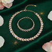 Rose Gold Wheat Chain V3 Retry