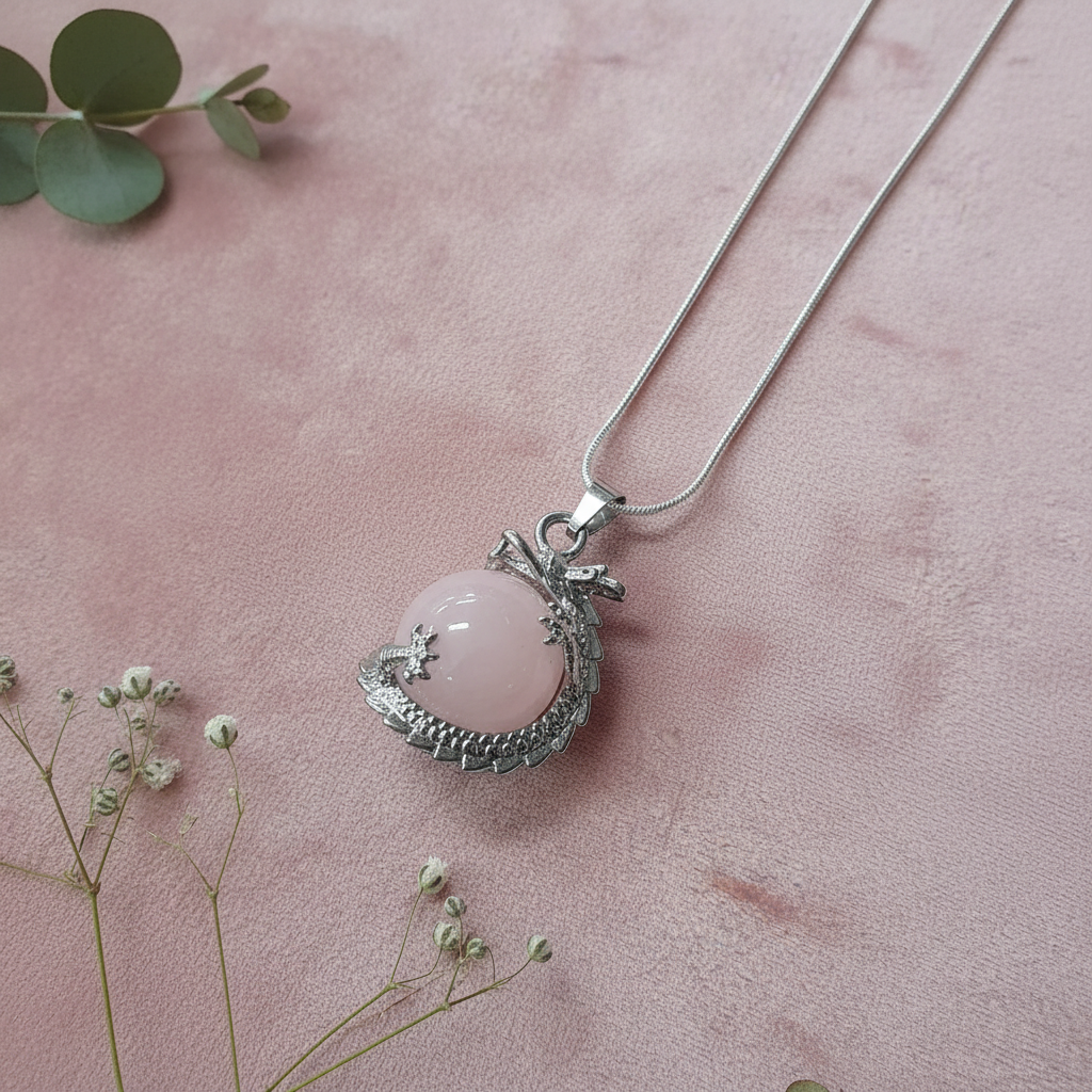 Rose Quartz Angled