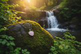 Rose Quartz Heart Pendant Lifestyle