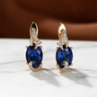 Sapphire Earrings - Side Light Clean
