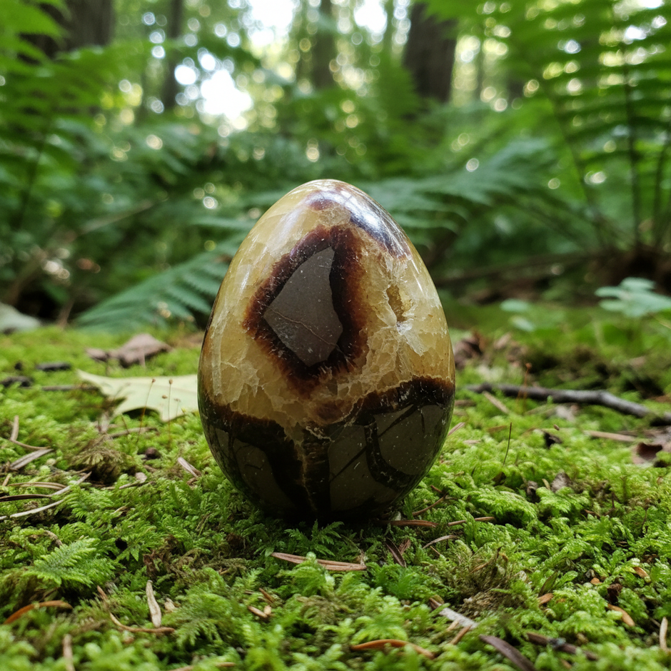 Septarian Egg 4 Forest