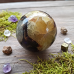 Septarian Sphere Wood