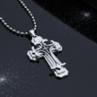 Silver & Black Cross 2