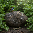 Single chain only with sparrow and lizard