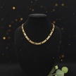 Solid Gold 10mm Figaro - Bust 2