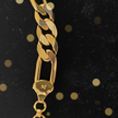 Solid Gold 10mm Figaro - Link Detail