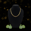 Solid Gold Figaro Chain - Bust 1