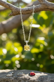 Sparkling Yellow Citrine with Water Droplets