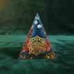 Sri Yantra Christmas Tree Pyramid – Forest Green