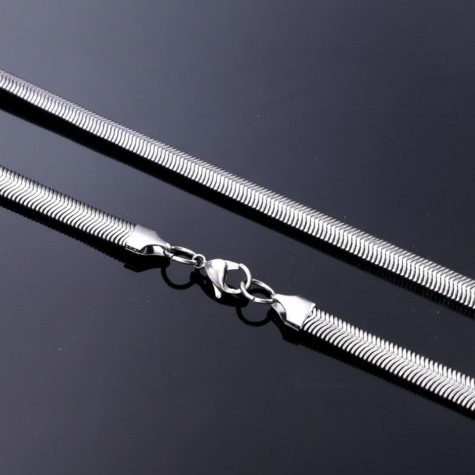 Stainless Steel Blade Chain — V1 Clean