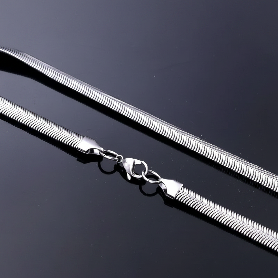 Stainless Steel Blade Chain — V1 Clean