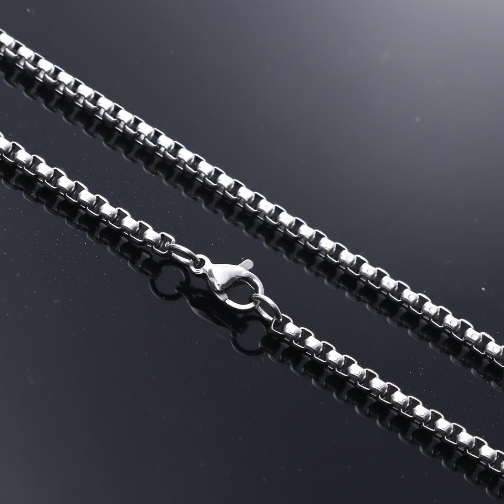 Stainless Steel Box Link Chain — V2 Dust