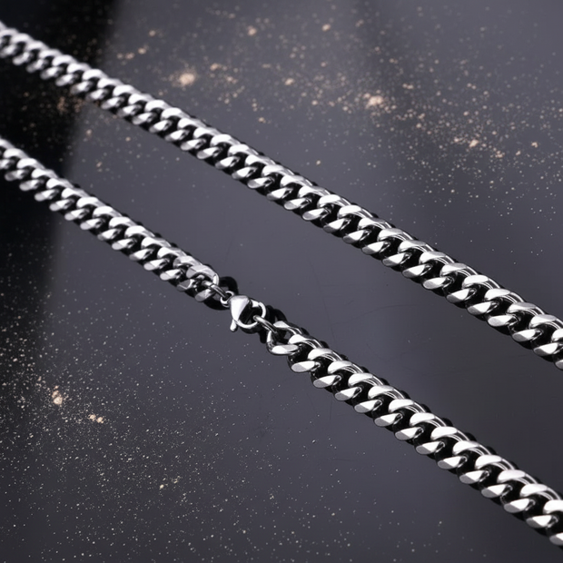 Stainless Steel Chunky Curb Chain — V2 Dust