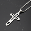 Stainless Steel Cross - True Silver