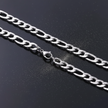 Stainless Steel Figaro Chain — V2 Dust