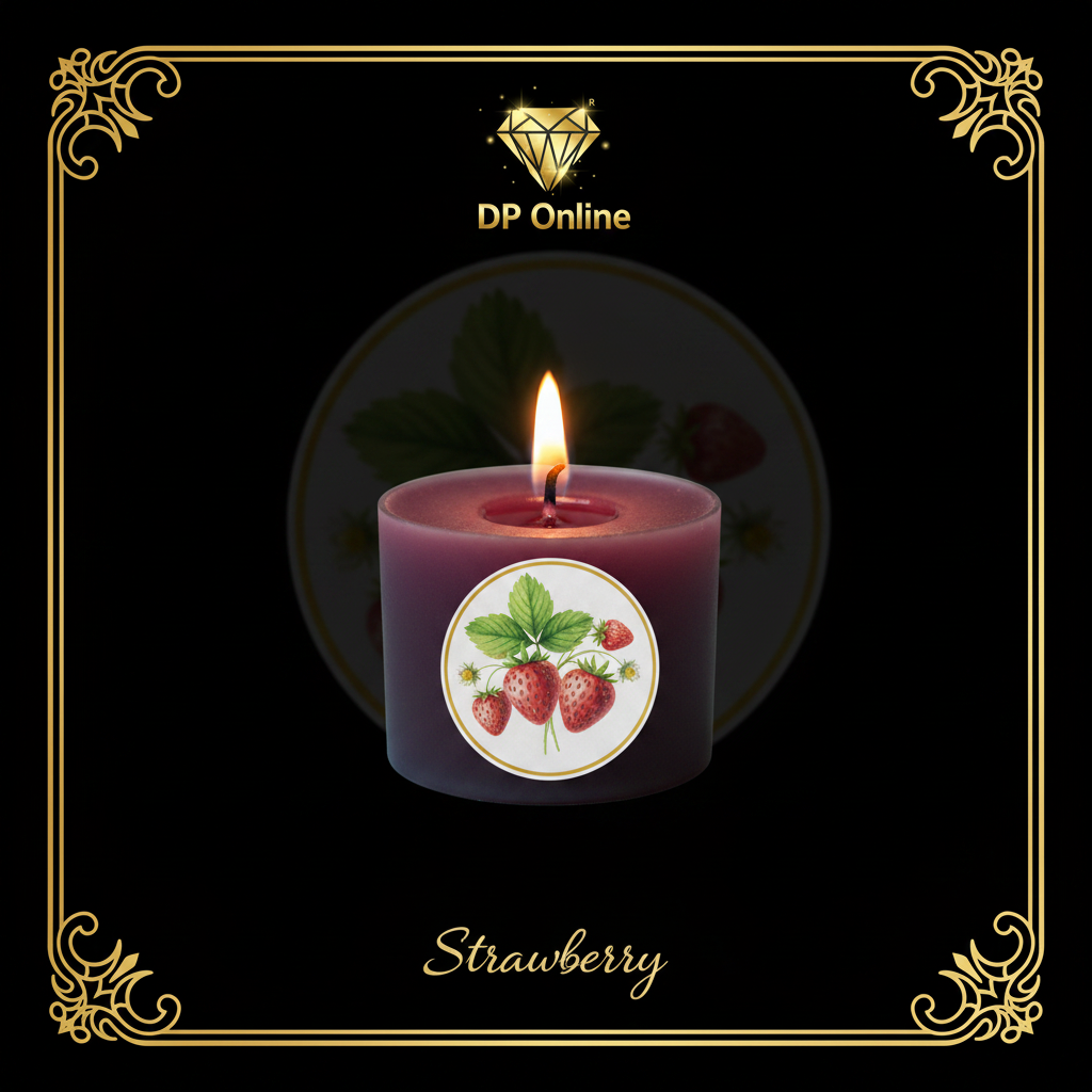 Strawberry Candle – DP Branding