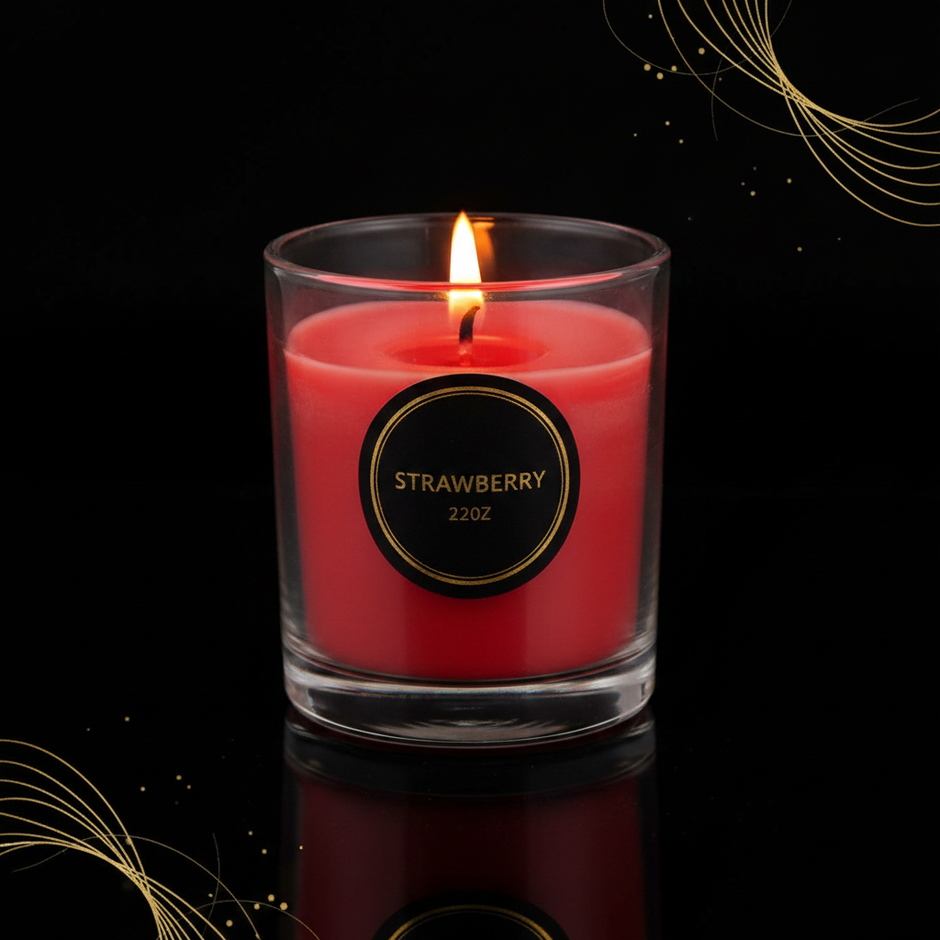 Strawberry Candle
