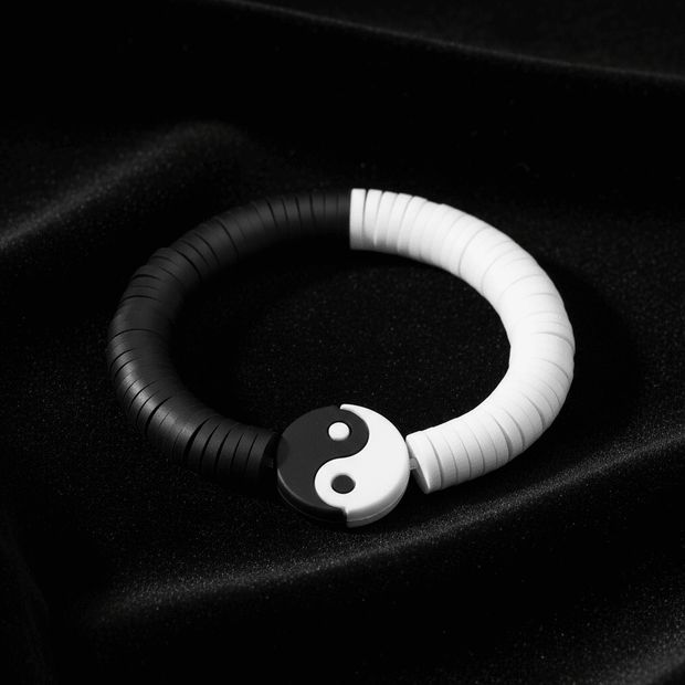Stretch Yin Yang Charm Bracelet - DP Online