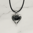 Swirly Glazed Heart Pendant Necklace - DP Online