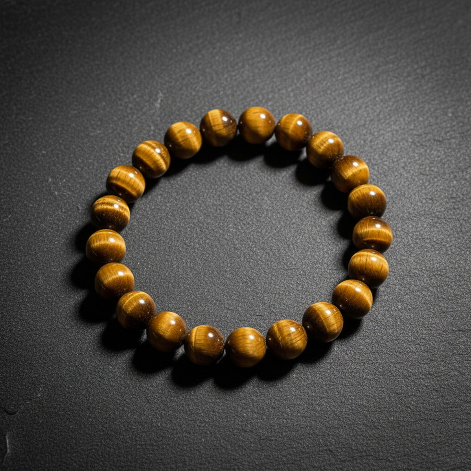Tiger's Eye on Slate Clean Lighting