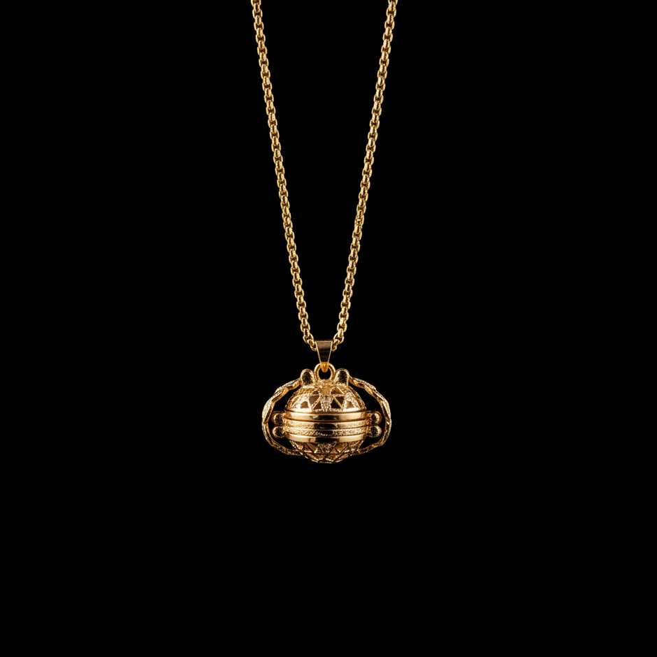 Time Capsule Locket - Black Background