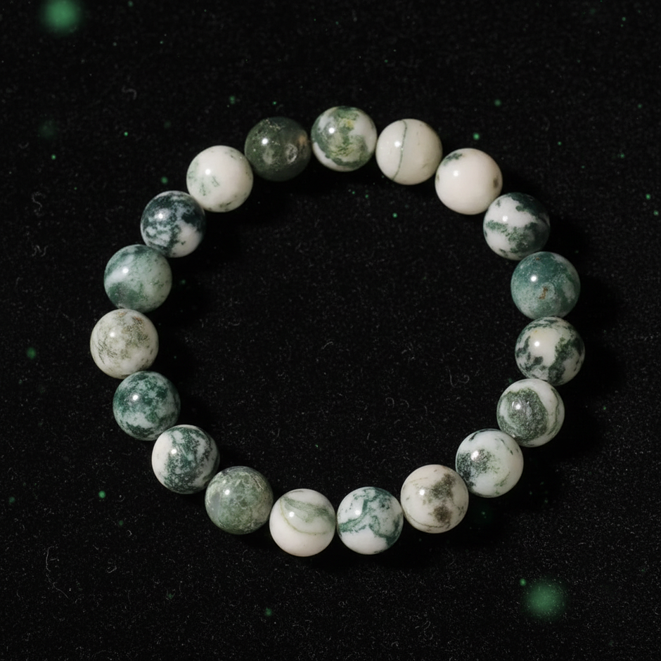 Tree Agate - Black Velvet