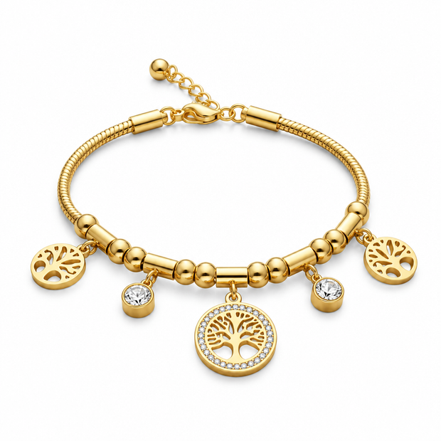 Tree of Life bracelet on white, image 1
