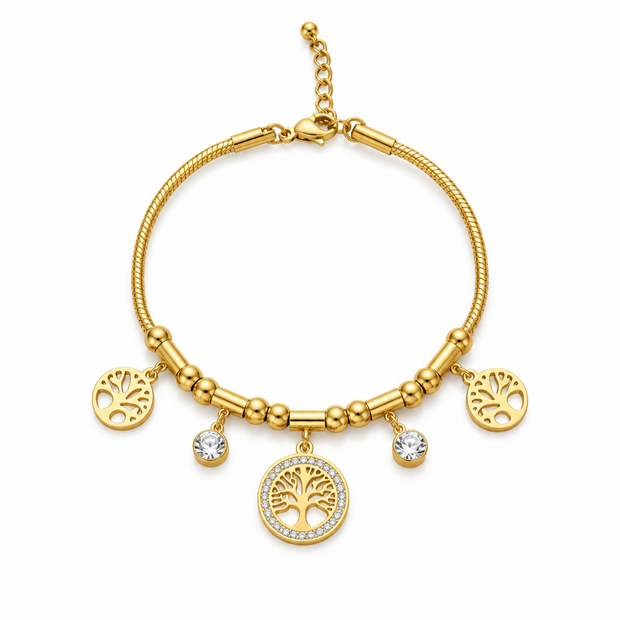 Tree of Life bracelet on white, image 4