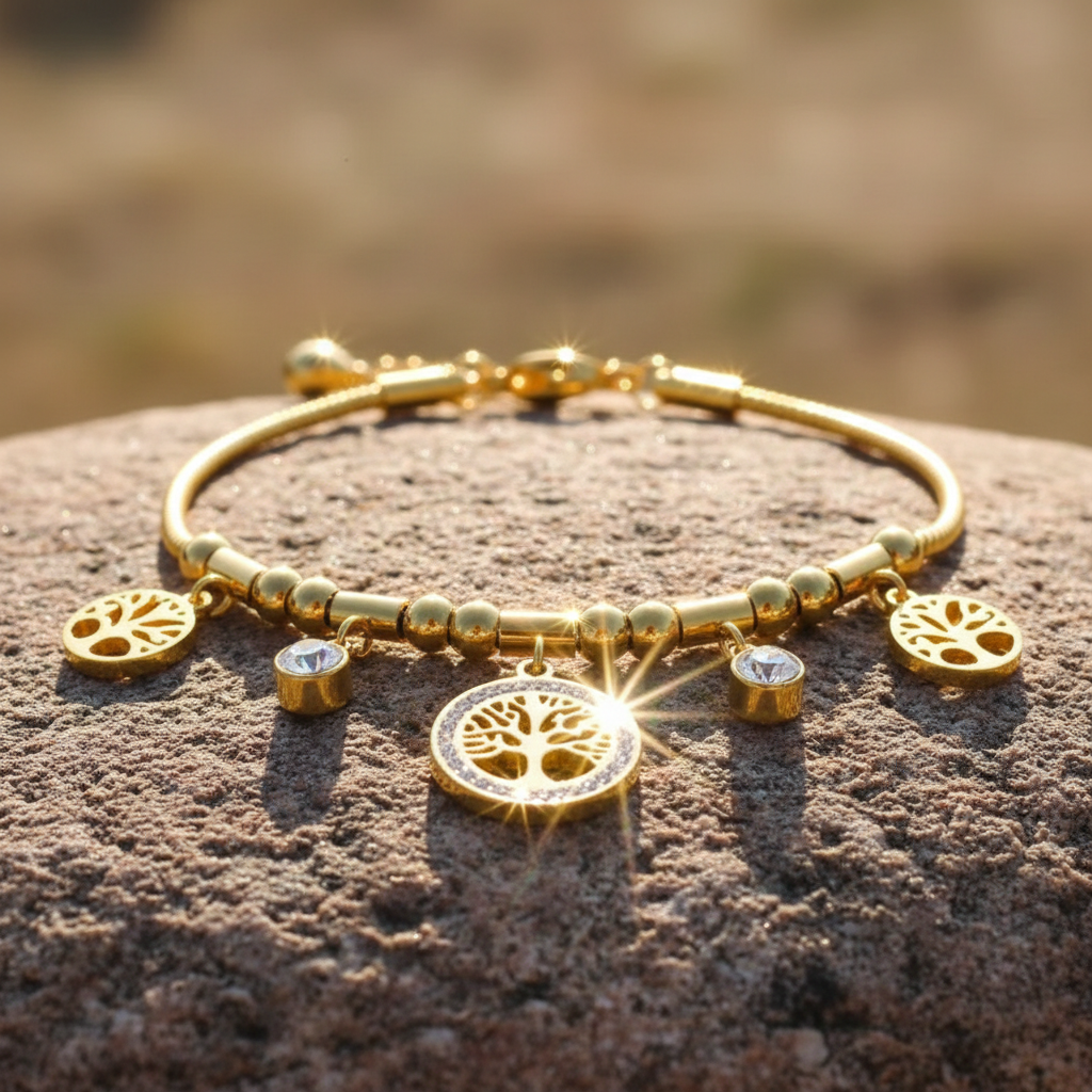 Tree of Life Bracelet - Shining Pendant
