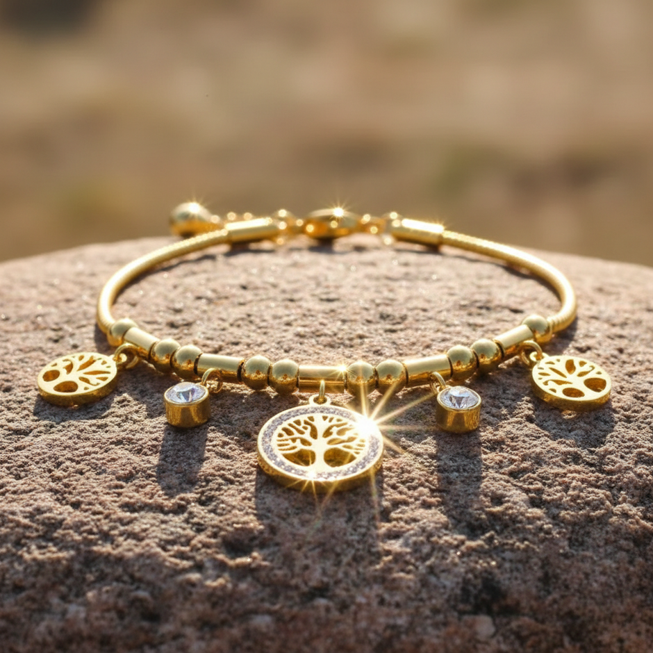 Tree of Life Bracelet - Shining Pendant